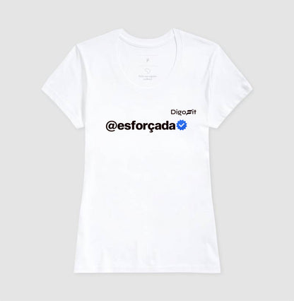 CAMISETA ACADEMIA VERIFICADA COMO ESFORÇADA