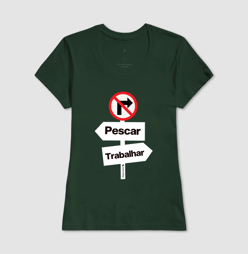 CAMISETA PROIBIDO TRABALHAR