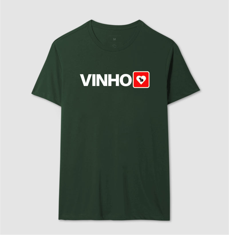 CAMISETA CASAL VINHO