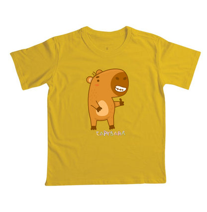 CAMISETA INFANTIL CAPIVARA FELIZ