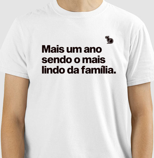 CAMISETA ANO NOVO MAIS UM ANO SENDO O MAIS LINDO