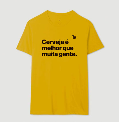CAMISETA CERVEJA É MELHOR QUE MUITA GENTE