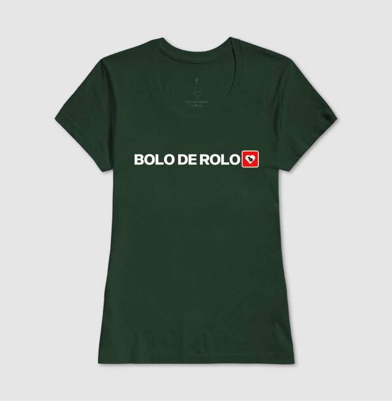 CAMISETA CASAL BOLO DE ROLO