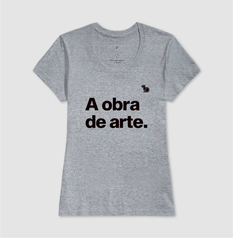 CAMISETA A OBRA DE ARTE