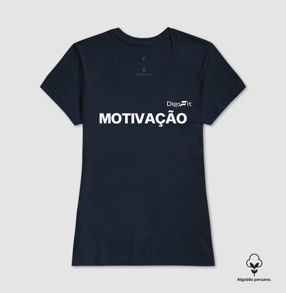 CAMISETA ALGODÃO PERUANO ACADEMIA MOTIVAÇÃO