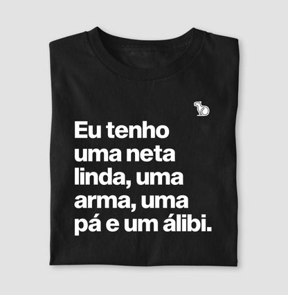 CAMISETA AVÔ COM ÁLIBI - NETA