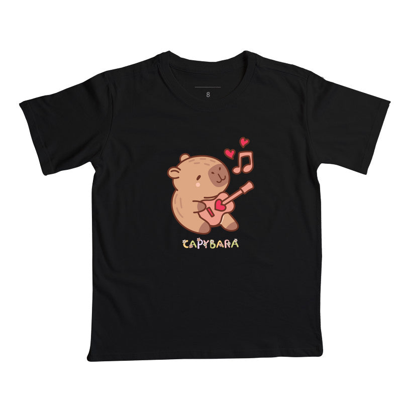 CAMISETA INFANTIL CAPY MUSIC