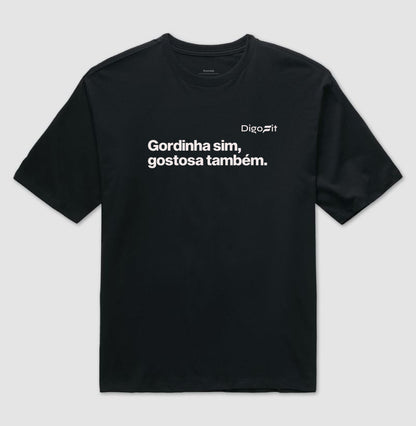 OVERSIZED ACADEMIA GORDINHA SIM GOSTOSA TAMBÉM