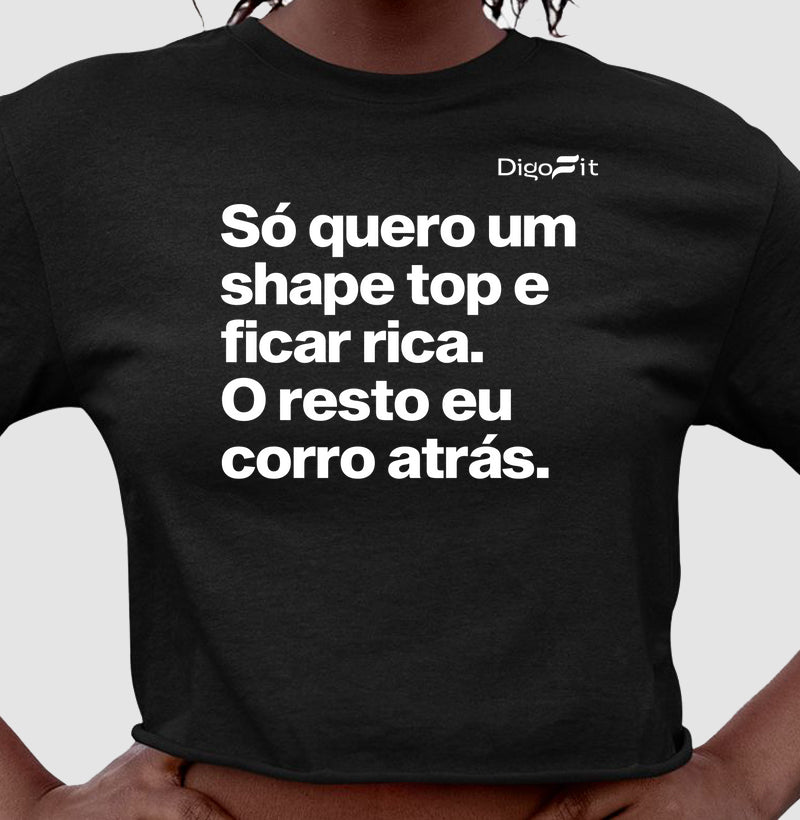 ACADEMIA EU SÓ QUERO UM SHAPE TOP E FICAR RICA