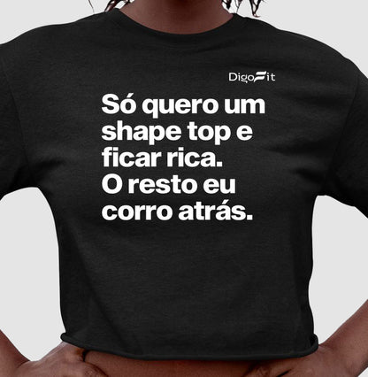 ACADEMIA EU SÓ QUERO UM SHAPE TOP E FICAR RICA