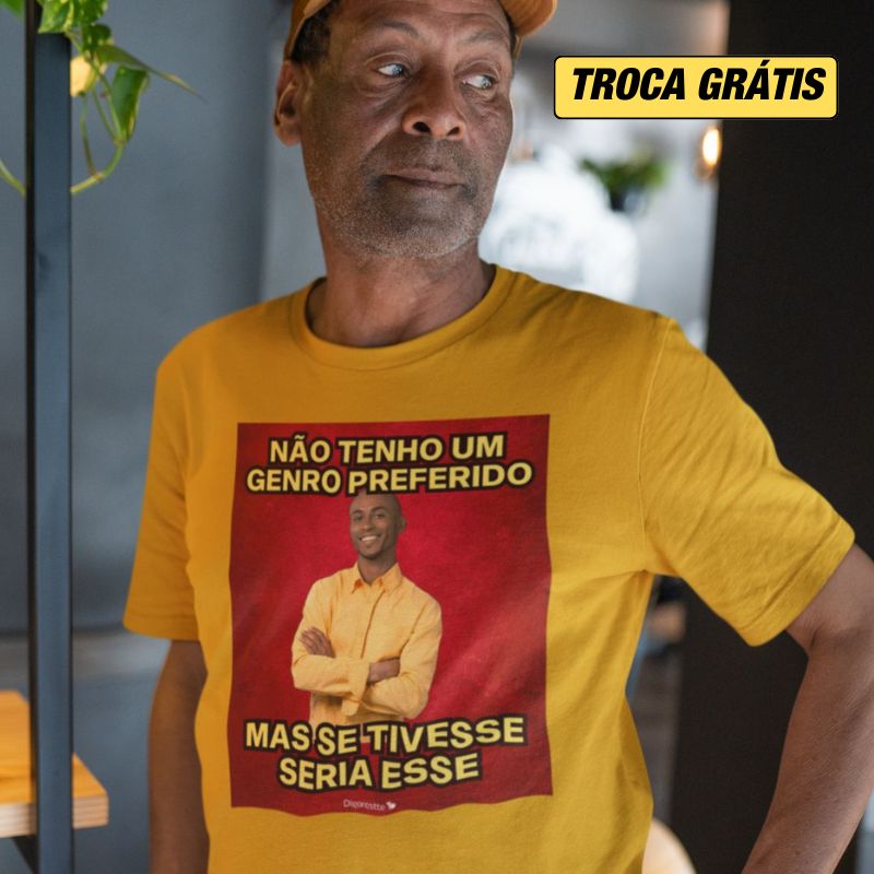 CAMISETA PERSONALIZADA COM FOTO - GENRO / NORA