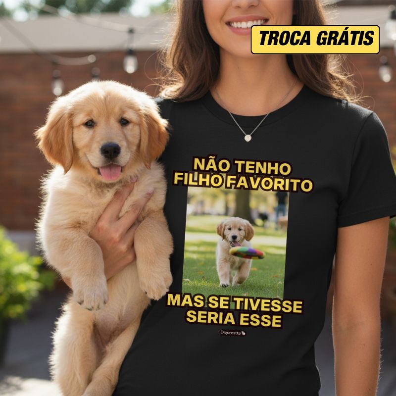 CAMISETA PERSONALIZADA COM FOTO - FILHOS