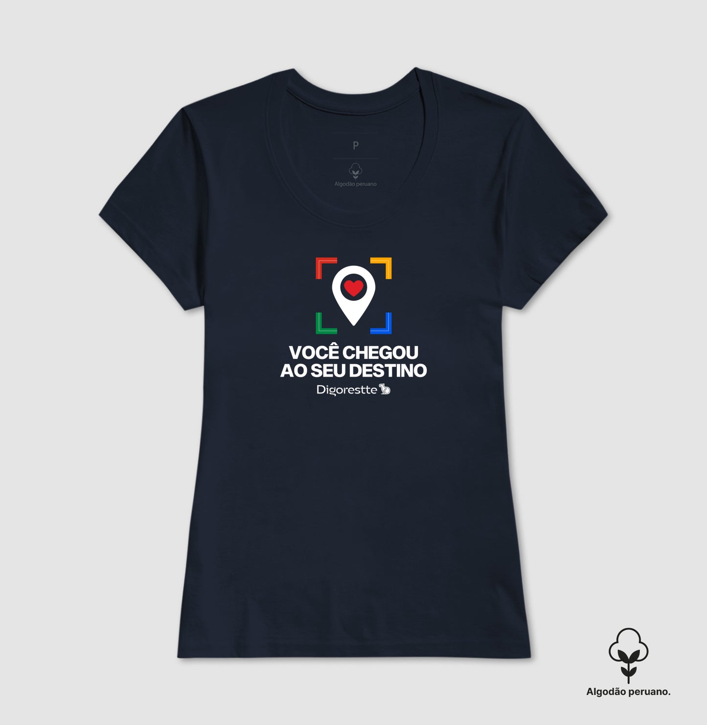 CAMISETA PRIME CARNAVAL VOCÊ CHEGOU AO SEU DESTINO