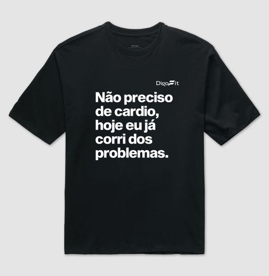 OVERSIZED ACADEMIA HOJE EU CORRI DOS PROBLEMAS