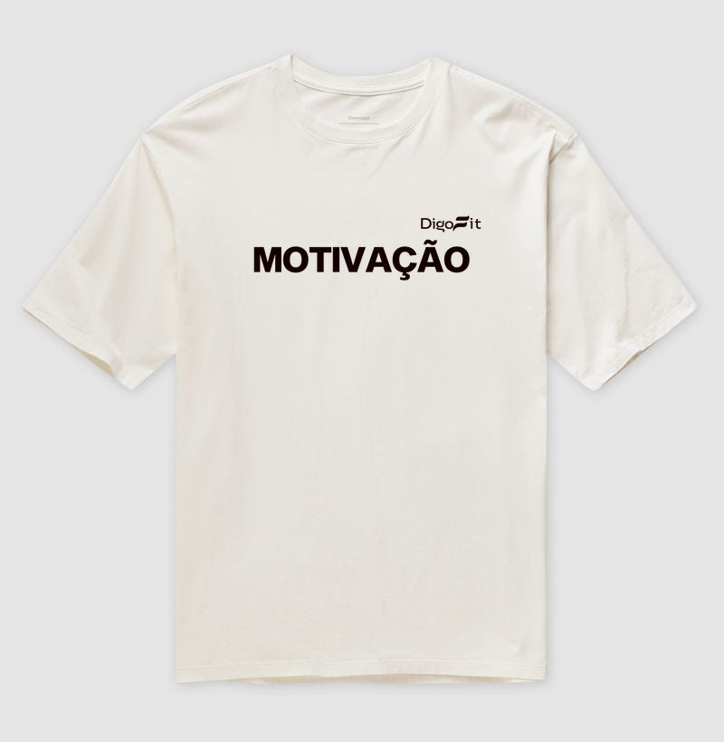 OVERSIZED ACADEMIA MOTIVAÇÃO