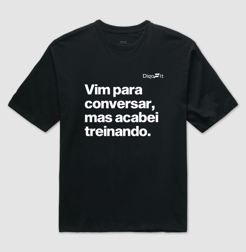 OVERSIZED ACADEMIA VIM PARA CONVERSAR
