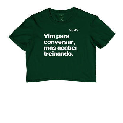 CROPPED ACADEMIA VIM PARA CONVERSAR