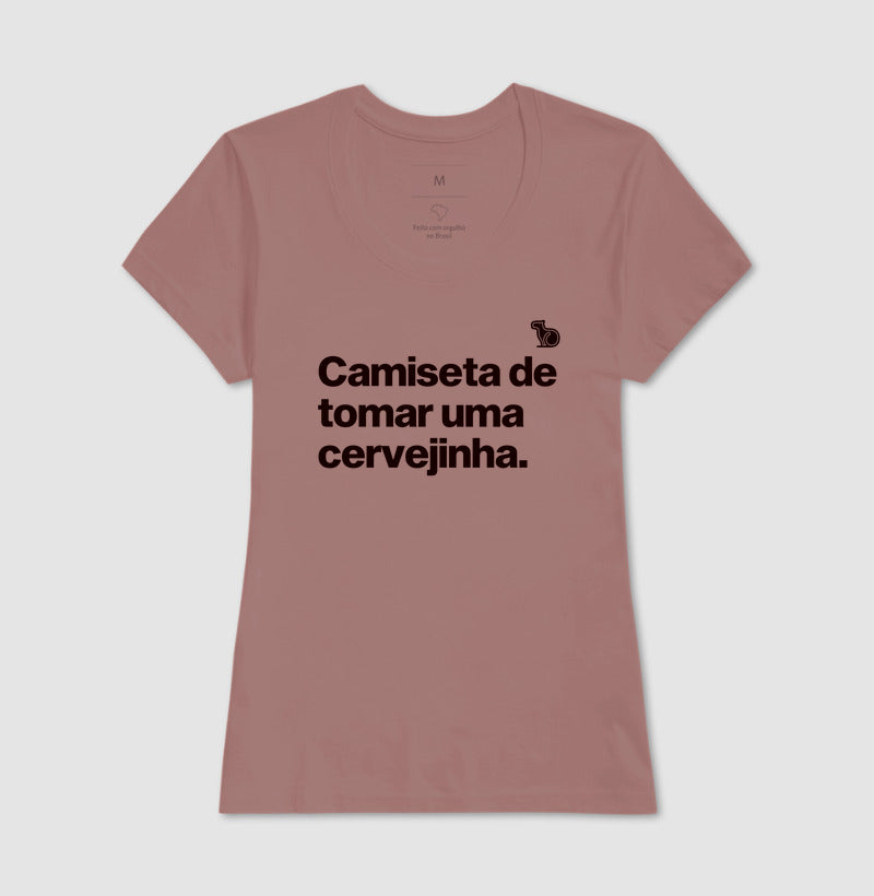 CAMISETA DE TOMAR UMA CERVEJINHA