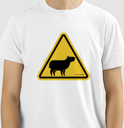 CAMISETA / PRIME / OVERSIZED CUIDADO CAPIVARA