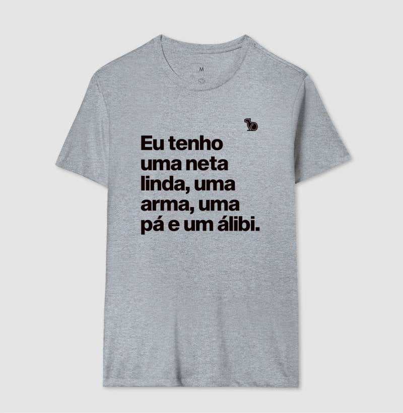 CAMISETA AVÔ COM ÁLIBI - NETA
