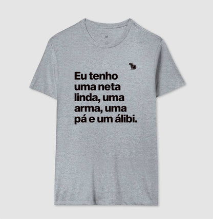 CAMISETA AVÔ COM ÁLIBI - NETA