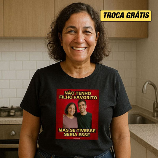 CAMISETA PERSONALIZADA COM FOTO - FILHOS
