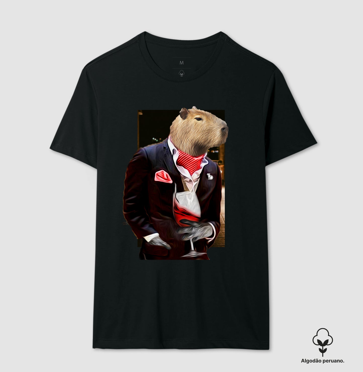 CAMISETA PRIME CAPIVARA ELEGANTE