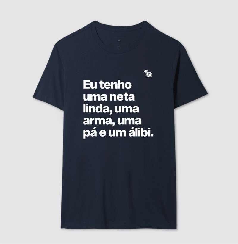 CAMISETA AVÔ COM ÁLIBI - NETA
