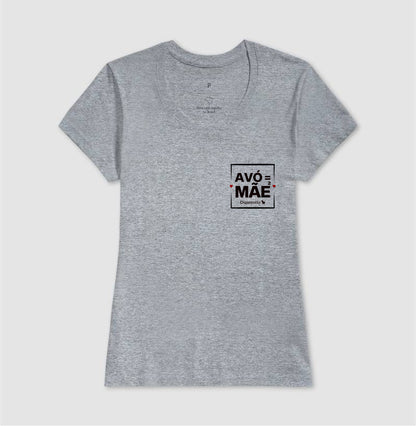 CAMISETA AVÓ É MÃE AO QUADRADO