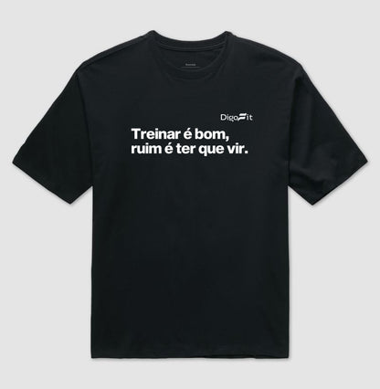 OVERSIZED ACADEMIA TREINAR É BOM RUIM É TER QUE VIR