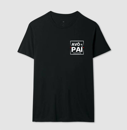 CAMISETA AVÔ É PAI AO QUADRADO