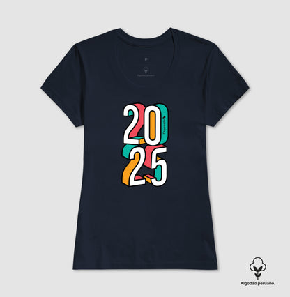 CAMISETA ALGODÃO PERUANO ANO NOVO 2025