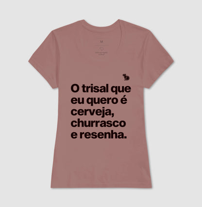 CAMISETA CERVEJA CHURRASCO E RESENHA