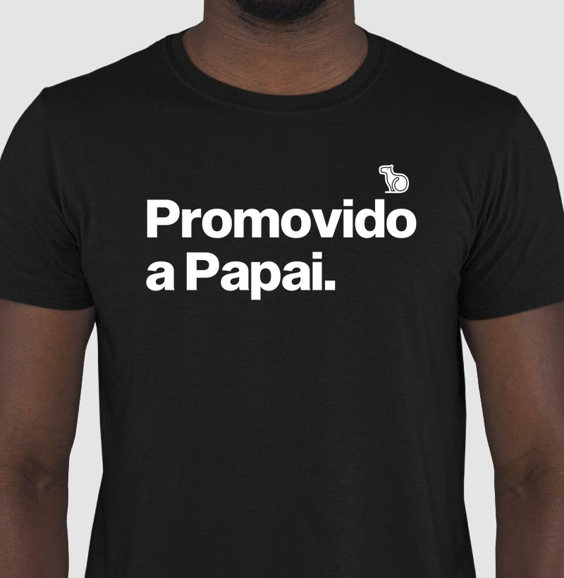 CAMISETA PROMOVIDO A PAPAI