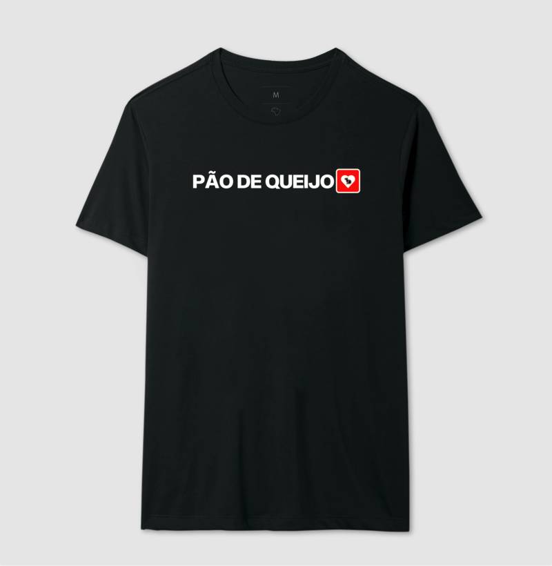 CAMISETA CASAL PÃO DE QUEIJO