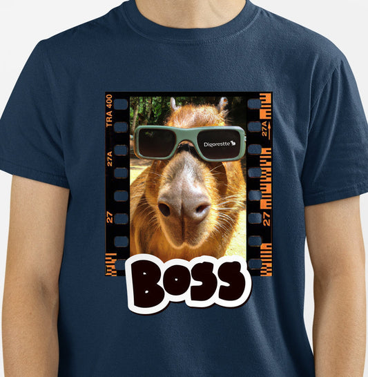 CAMISETA / PRIME / OVERSIZED CAPIVARA THE BOSS