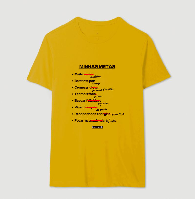 CAMISETA ANO NOVO MINHAS METAS
