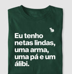 CAMISETA AVÔ COM ÁLIBI - NETAS