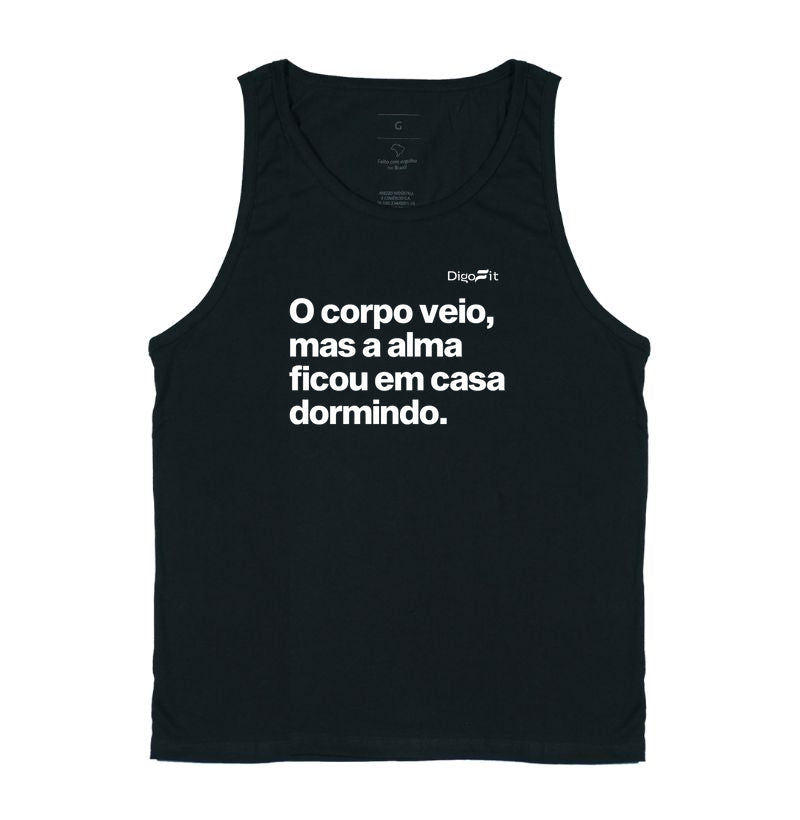 REGATA ACADEMIA O CORPO VEIO MAS A ALMA FICOU EM CASA