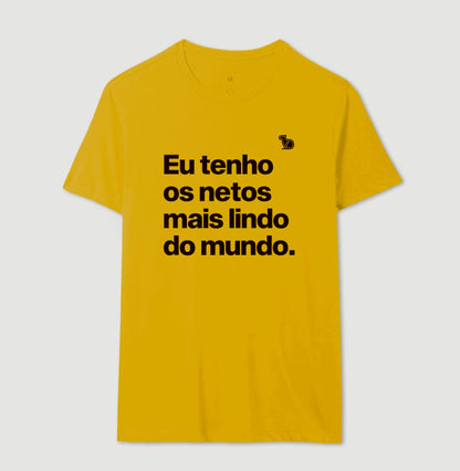 CAMISETA EU TENHO OS NETOS MAIS LINDOS