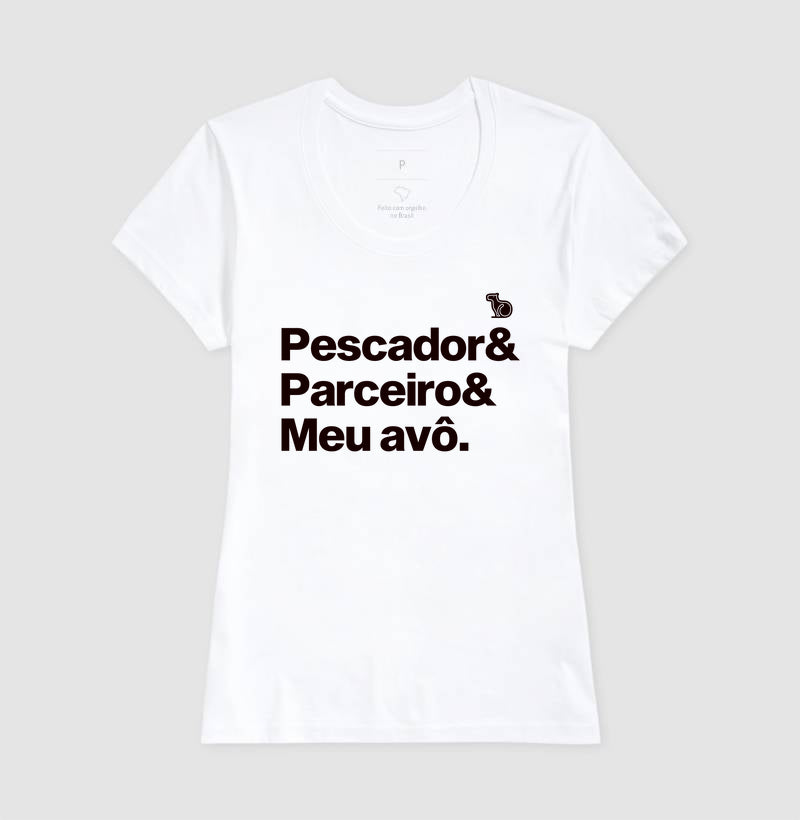 CAMISETA NETO(A) DE PESCADOR