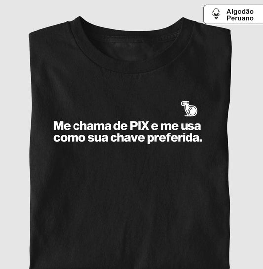 CAMISETA PRIME CARNAVAL ME CHAMA DE PIX