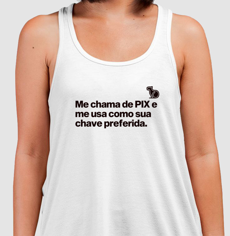 CAMISETA / REGATA / CROPPED CARNAVAL ME CHAMA DE PIX