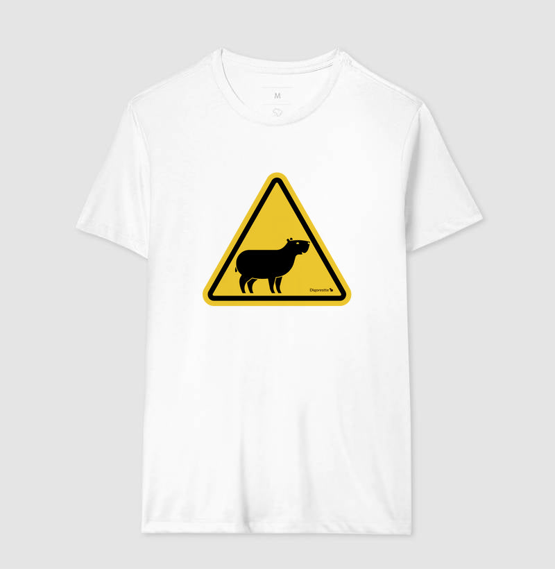 CAMISETA CUIDADO CAPIVARA