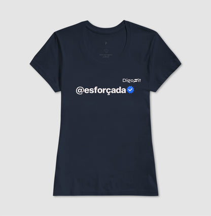 CAMISETA ACADEMIA VERIFICADA COMO ESFORÇADA