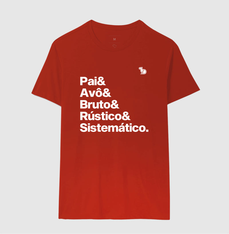 CAMISETA AVÔ BRUTO RÚSTICO SISTEMÁTICO