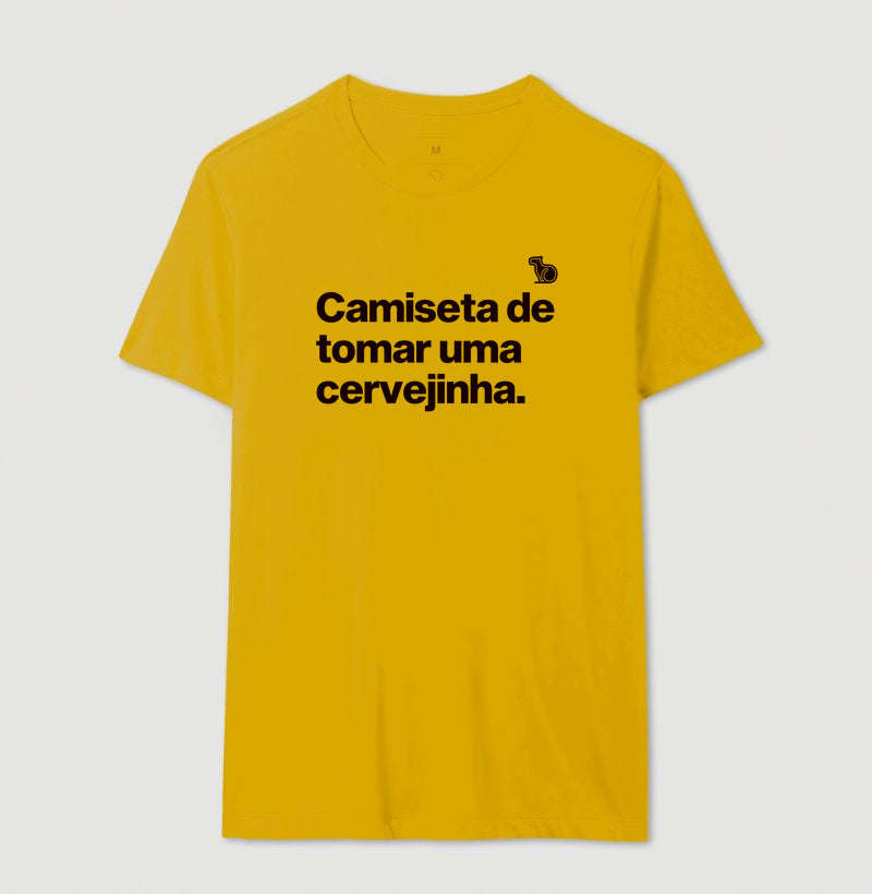 CAMISETA DE TOMAR UMA CERVEJINHA