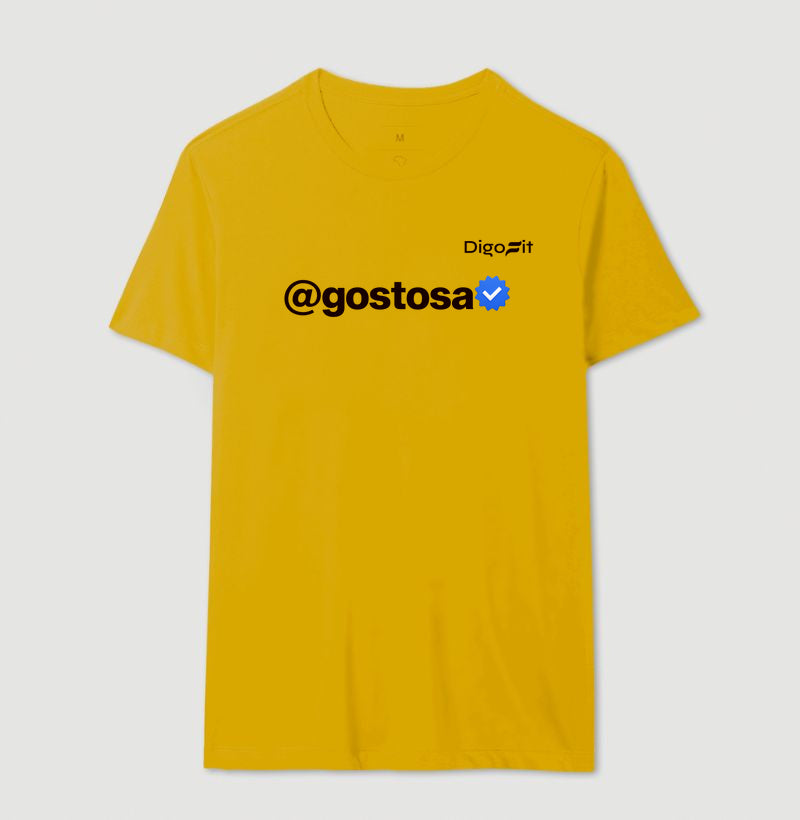 CAMISETA ACADEMIA VERIFICADA COMO UMA GOSTOSA