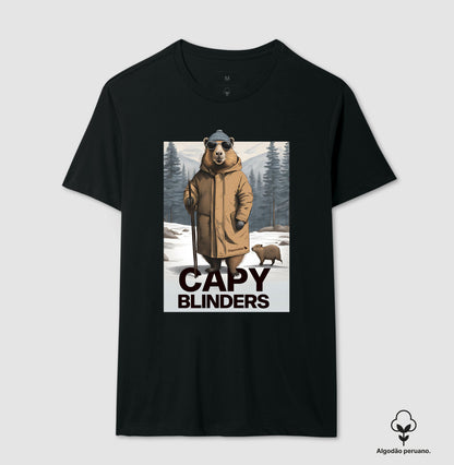 CAMISETA ALGODÃO PERUANO CAPY BLINDERS