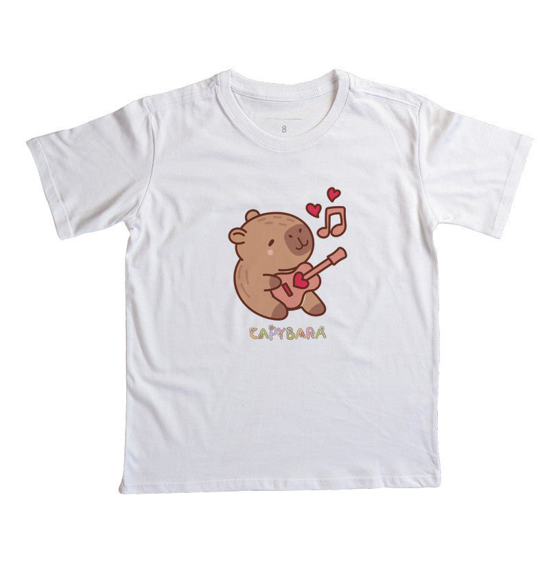 CAMISETA INFANTIL CAPY MUSIC